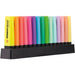 Evidenziatore - STABILO BOSS ORIGINAL Desk-Set - 15 Colori assortiti 9 Neon + 6 Pastel - B-Better Shop