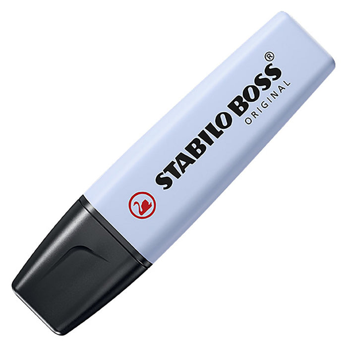 Evidenziatore - STABILO BOSS ORIGINAL Pastel - Confezione da 10 - Azzurro Ghiacchio - B-Better Shop