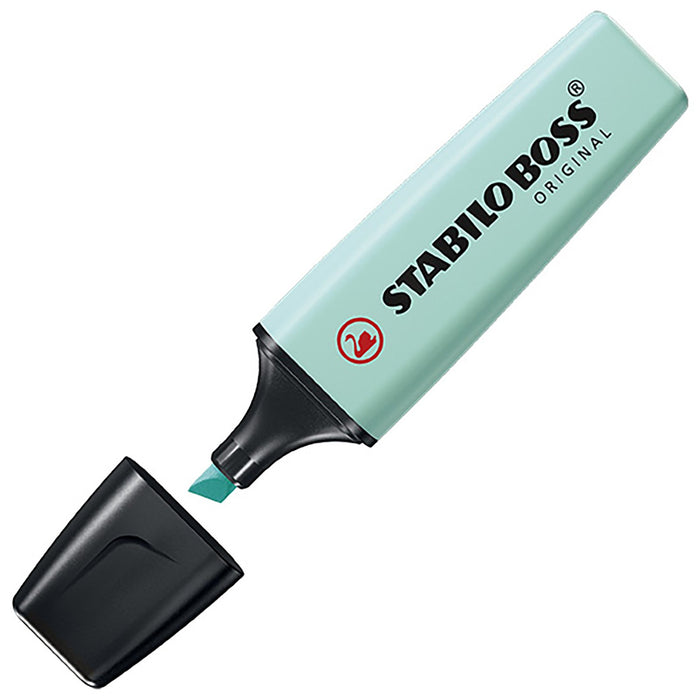 Evidenziatore - STABILO BOSS ORIGINAL Pastel - Confezione da 10 - Carta da Zucchero - B-Better Shop