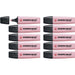 Evidenziatore - STABILO BOSS ORIGINAL Pastel - Confezione da 10 - Rosa Antico - B-Better Shop