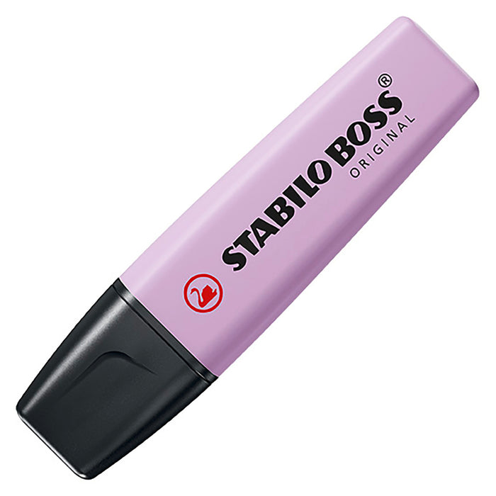 Evidenziatore - STABILO BOSS ORIGINAL Pastel - Confezione da 10 - Glicine - B-Better Shop