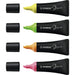 Evidenziatore – STABILO Shine - Astuccio da 4 - Giallo/Arancione/Verde/Rosa - B-Better Shop