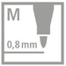 Fineliner Premium - STABILO pointMax - punta in nylon - Astuccio da 4 Pastel - Colori assortiti - B-Better Shop