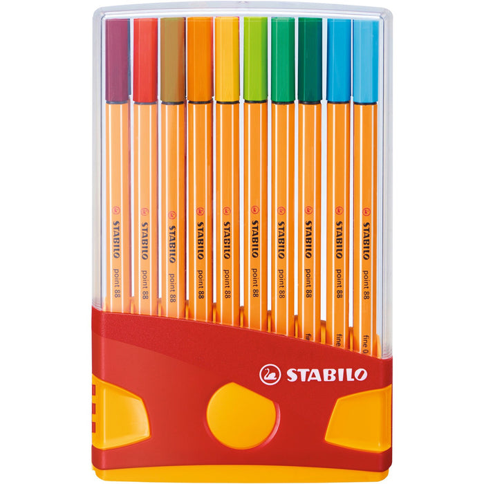 Fineliner - STABILO point 88 - Astuccio con 25 colori assortiti