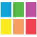 Pigna Monocromo Fluo - Quaderno Maxi Formato A4 - Rigatura 4M - Quadretti 4 millimetri - Elementari medie e superiori - Pacco da 10 Pezzi assortiti - B-Better Shop