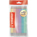 Matita in Grafite - STABILO Swano pastel - Pack da 12 - Colori assortiti - B-Better Shop