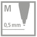 Penna a Sfera Ecosostenibile - STABILO pointball - 79% Plastica Riciclata - Pack da 3 - Nero/Blu/Rosso - B-Better Shop